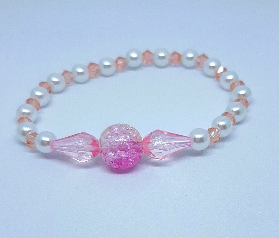 推し色ブレスレットシリーズ 桃色の約束