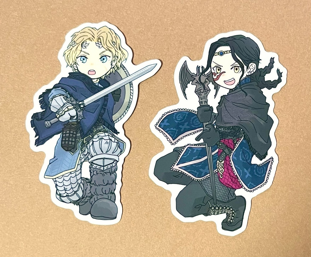 覚ポ・ダイカットステッカー