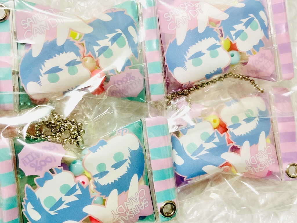 【完売】山菜キャンディキーホルダー