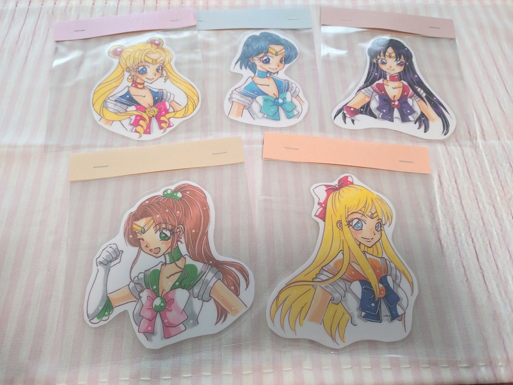 セーラームーンステッカー