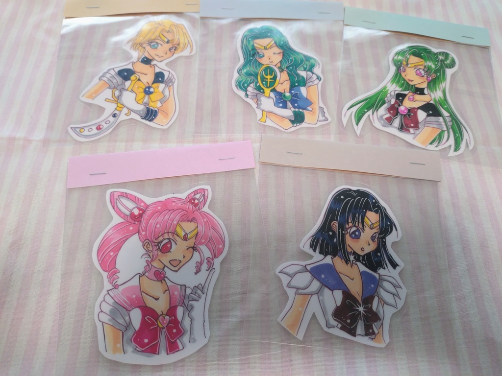 セーラームーンステッカー