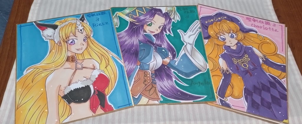 聖剣伝説3中色紙