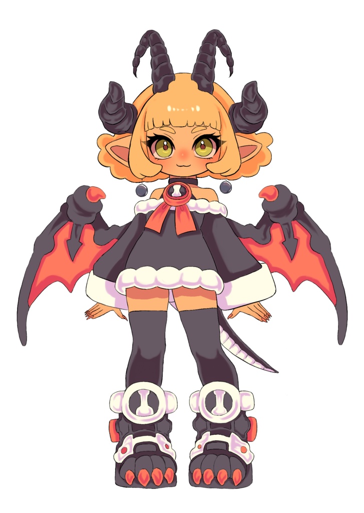 ドラゴン 少女 立ち絵