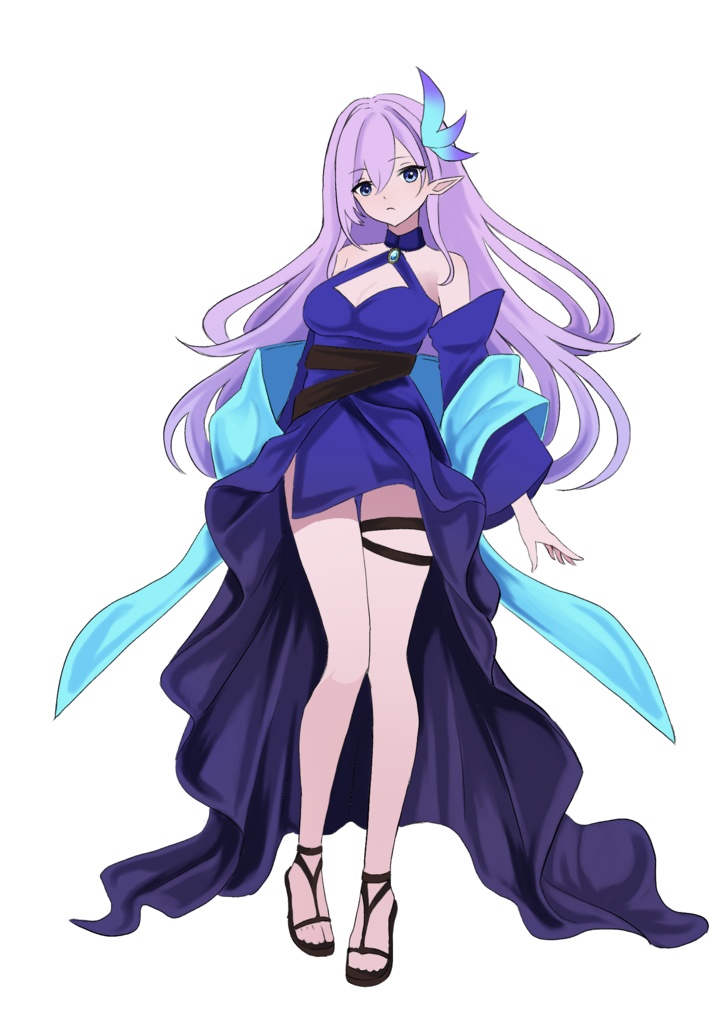 水の妖精 立ち絵