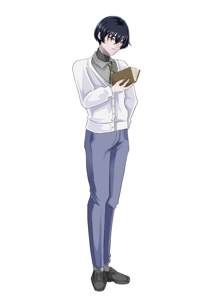 男性立ち絵＆ミニキャラセット