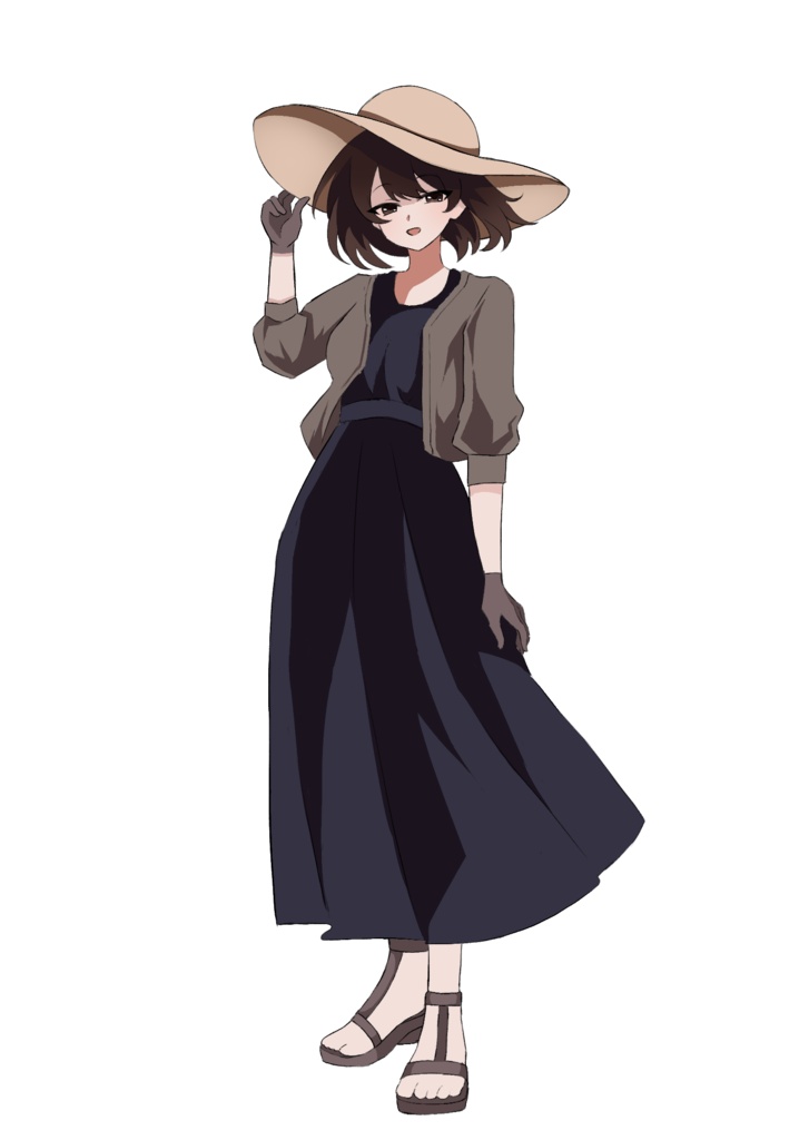 女性 立ち絵