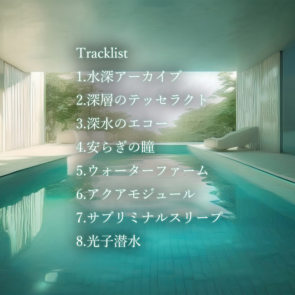 「プールサイド」アンビエント・エレクトロニカ・チルアウト