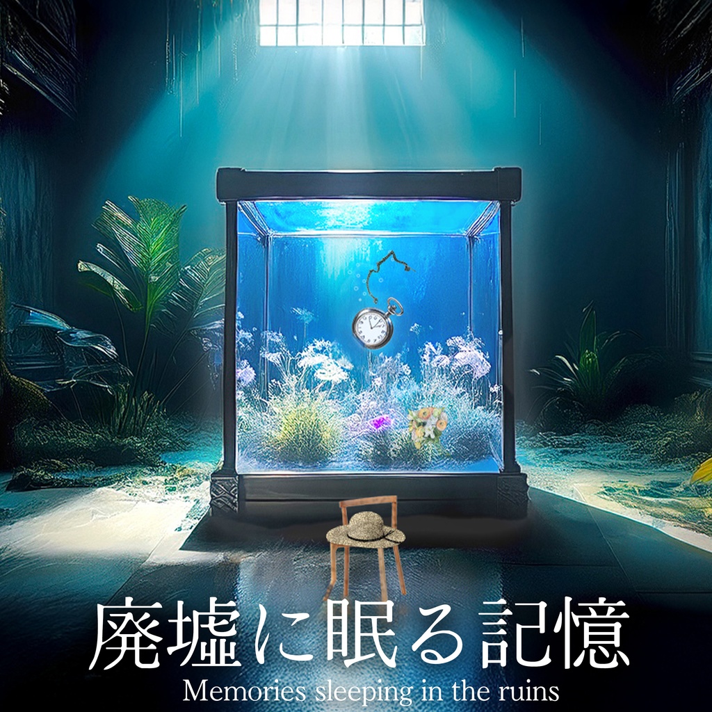 [1週間限定 無料配布] 廃墟に眠る記憶  (フリーBGM / ピアノ / エレクトロニカ / 幻想的 / ミステリアス)