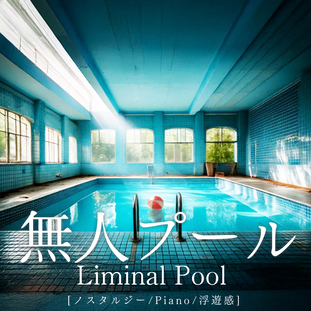 【TRPG 創作専用】無人プールBGM 期間限定無料配布 (フリーBGM / ピアノ /アンビエント / ノスタルジック / 切ない)