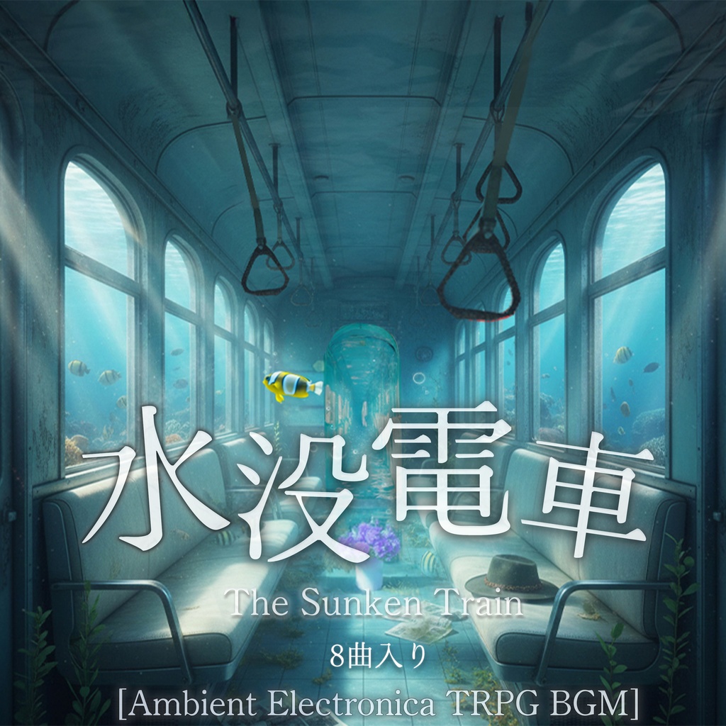【TRPG 創作専用BGM】水没電車 (アンビエント / エレクトロニカ /ダークファンタジー /廃墟 / ポストアポカリプス)