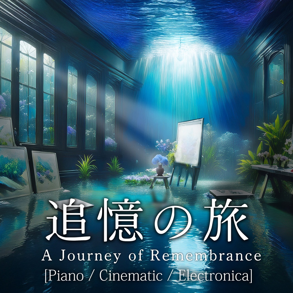 [期間限定 無料配布] -追憶の旅- TRPG・創作 BGM ( フリーミュージック / ピアノ/ カッコいい/ クール/ エレクトロニカ)1曲おまけ付き