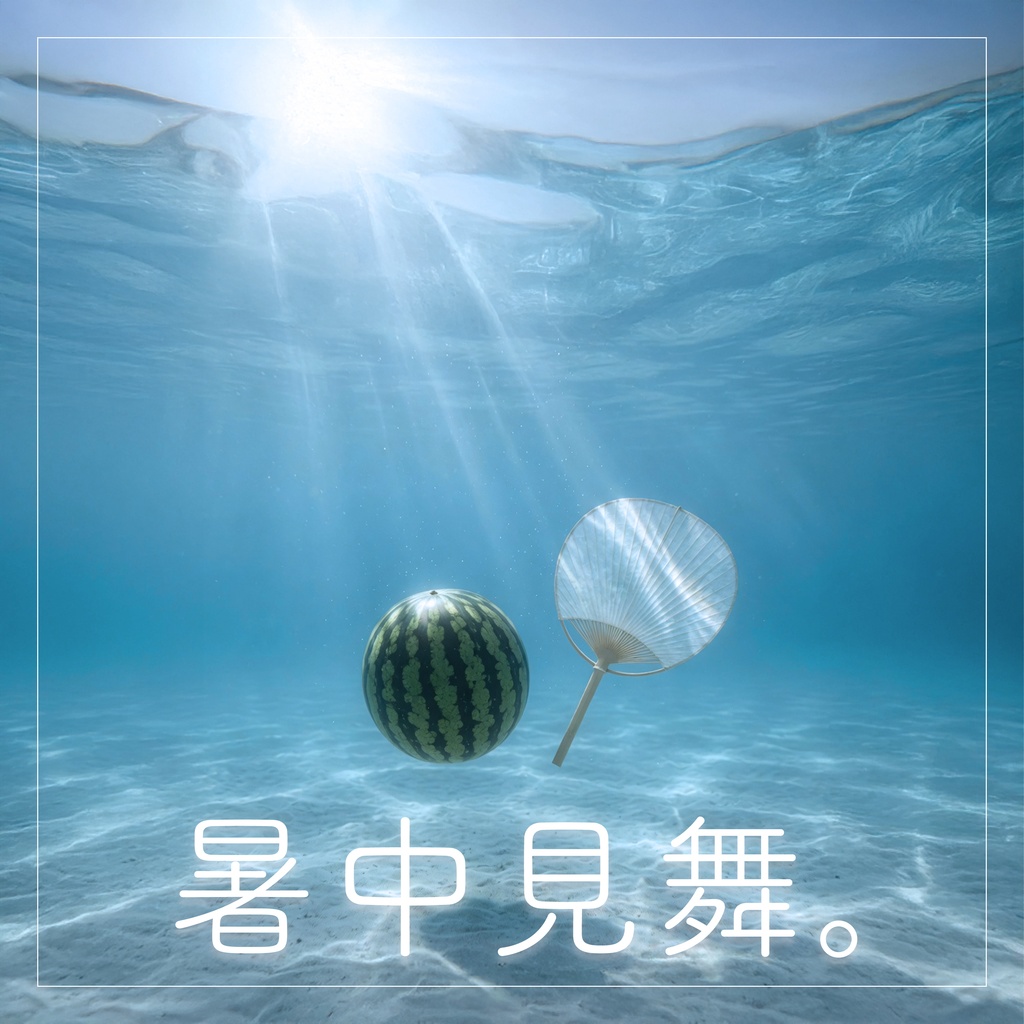 【無料配布BGM】水底からの暑中見舞い ［アンビエント / エレクトロニカ］