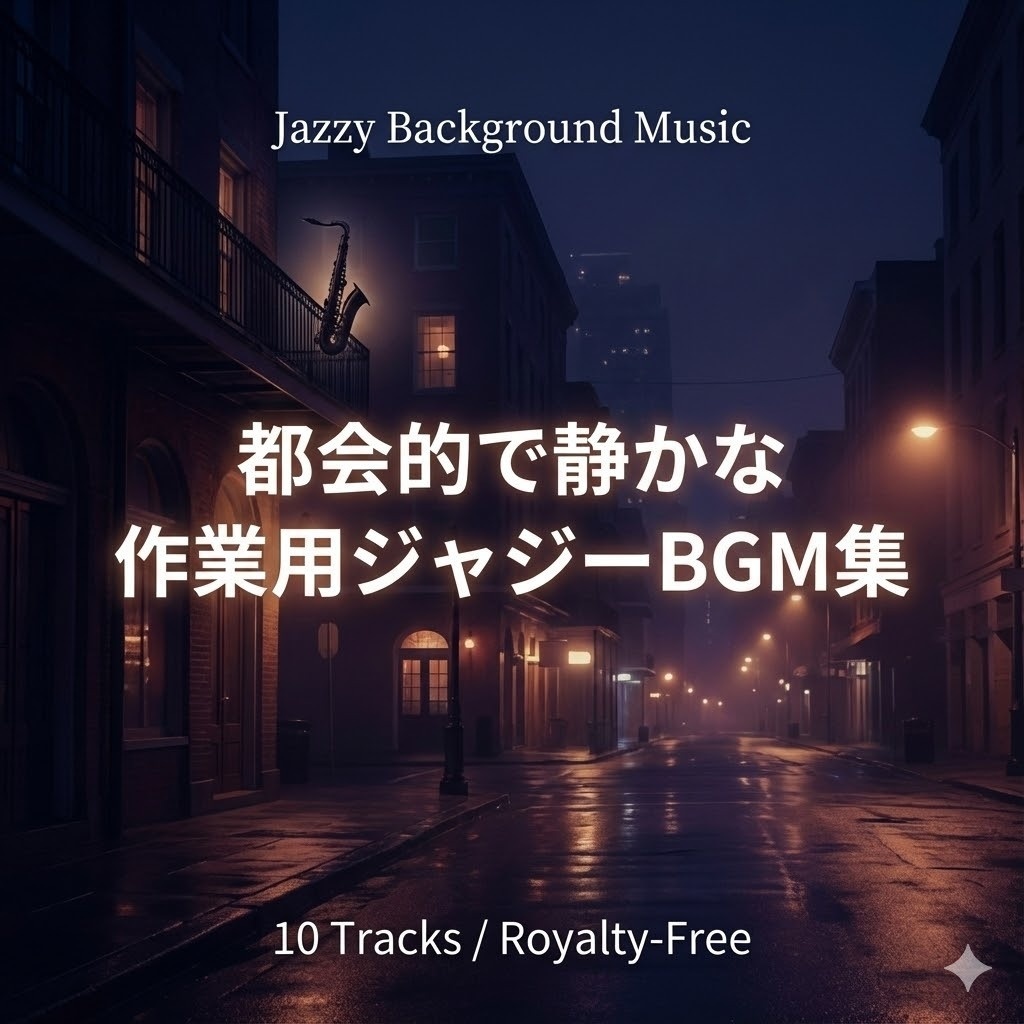 都会的で静かな 作業用ジャジーBGM集