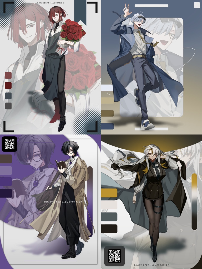 【一部無料】立ち絵ディスプレイ用背景vol.4