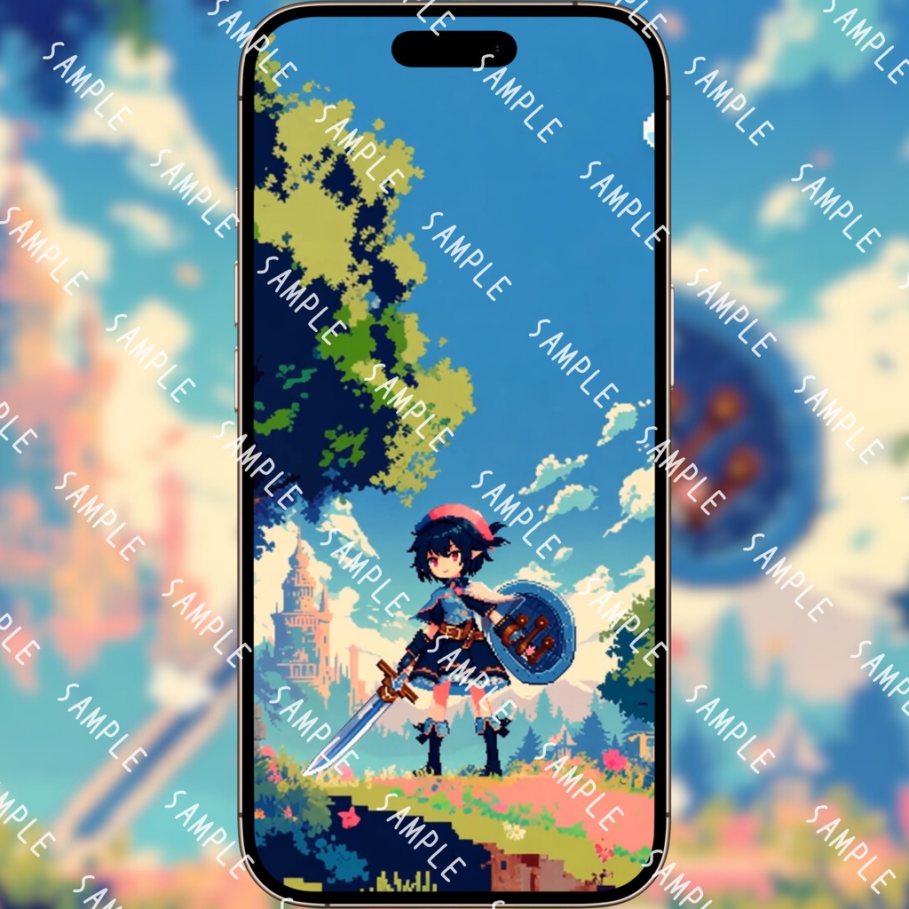 8bit Fantasy Adventure Wallpaper ⚔️🏰【Phone & Phone 4K】