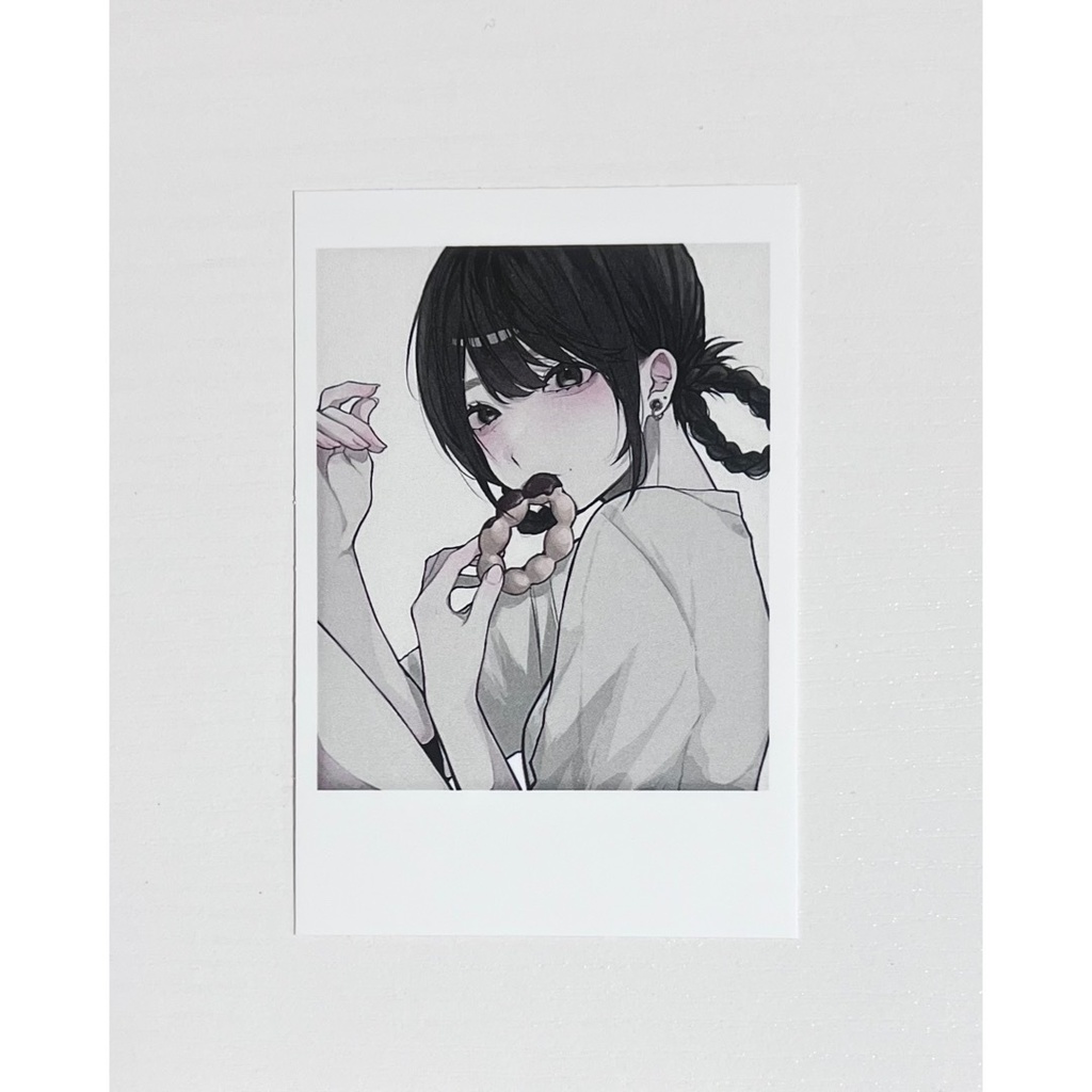 チェキ風ステッカー