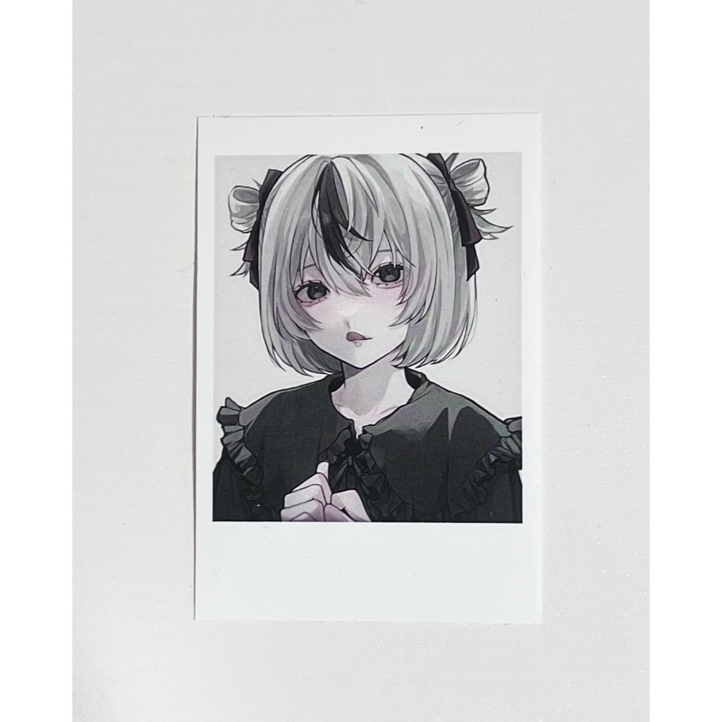 チェキ風ステッカー