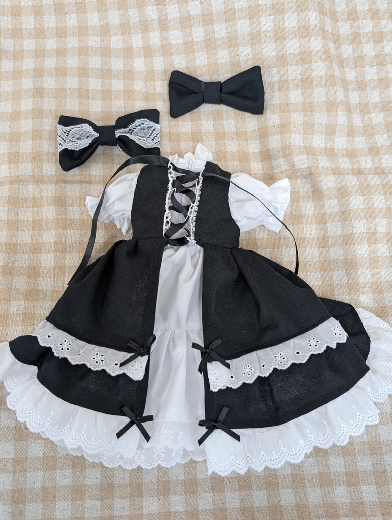 【1/4ドール服】ロリィタワンピース【4点セット】