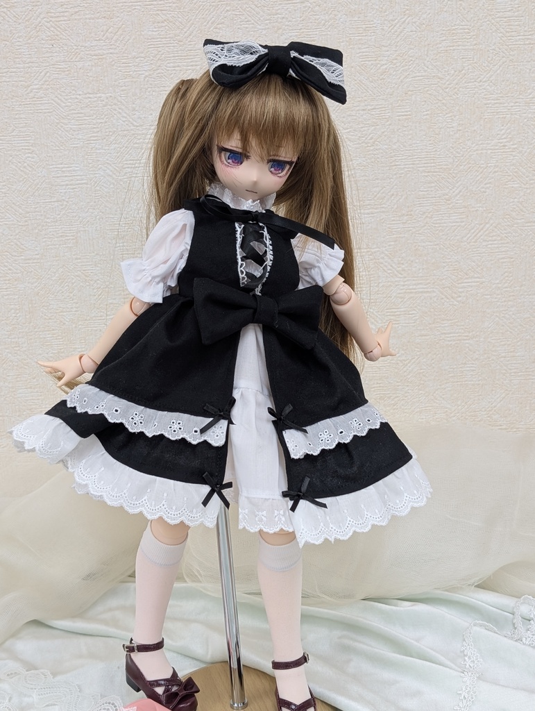 【1/4ドール服】ロリィタワンピース【4点セット】