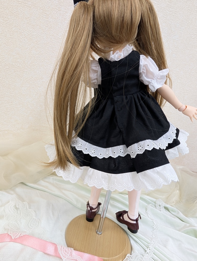 【1/4ドール服】ロリィタワンピース【4点セット】