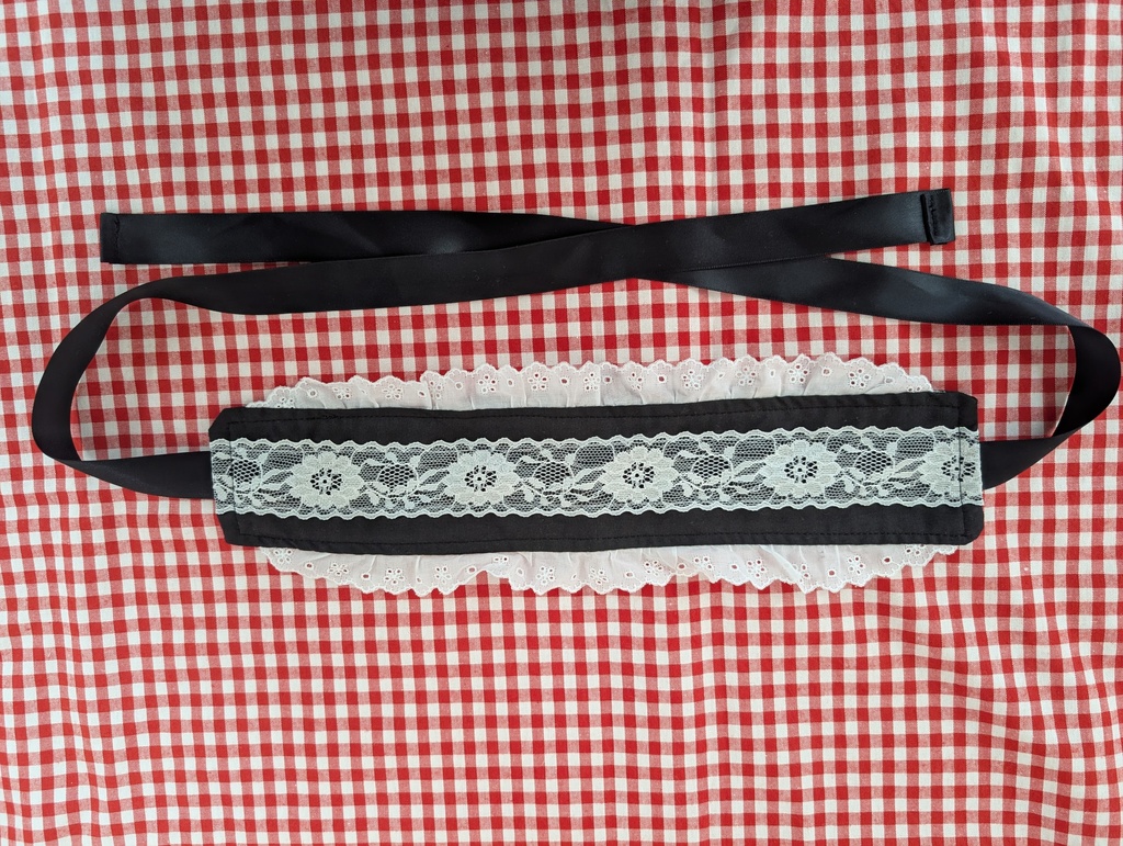 黒×白ヘッドドレス