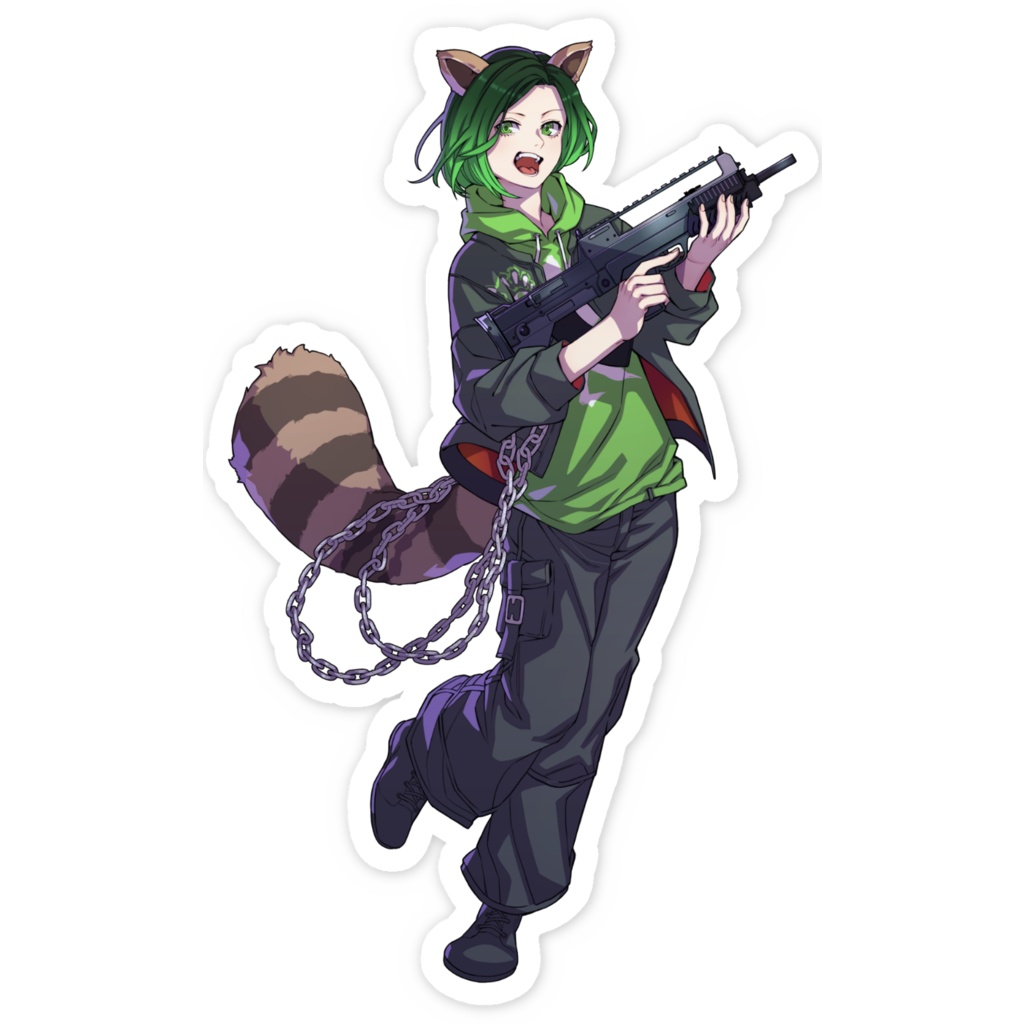 Noir スマホステッカー 4種