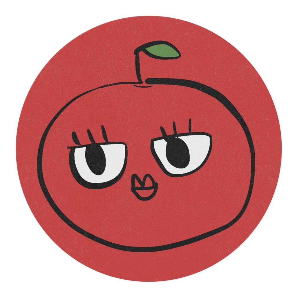 真顔りんごくんマスキングテープ