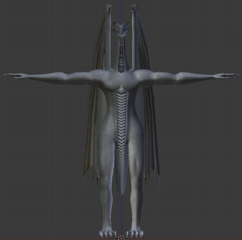 VRC向け3Dモデル ドラゴン