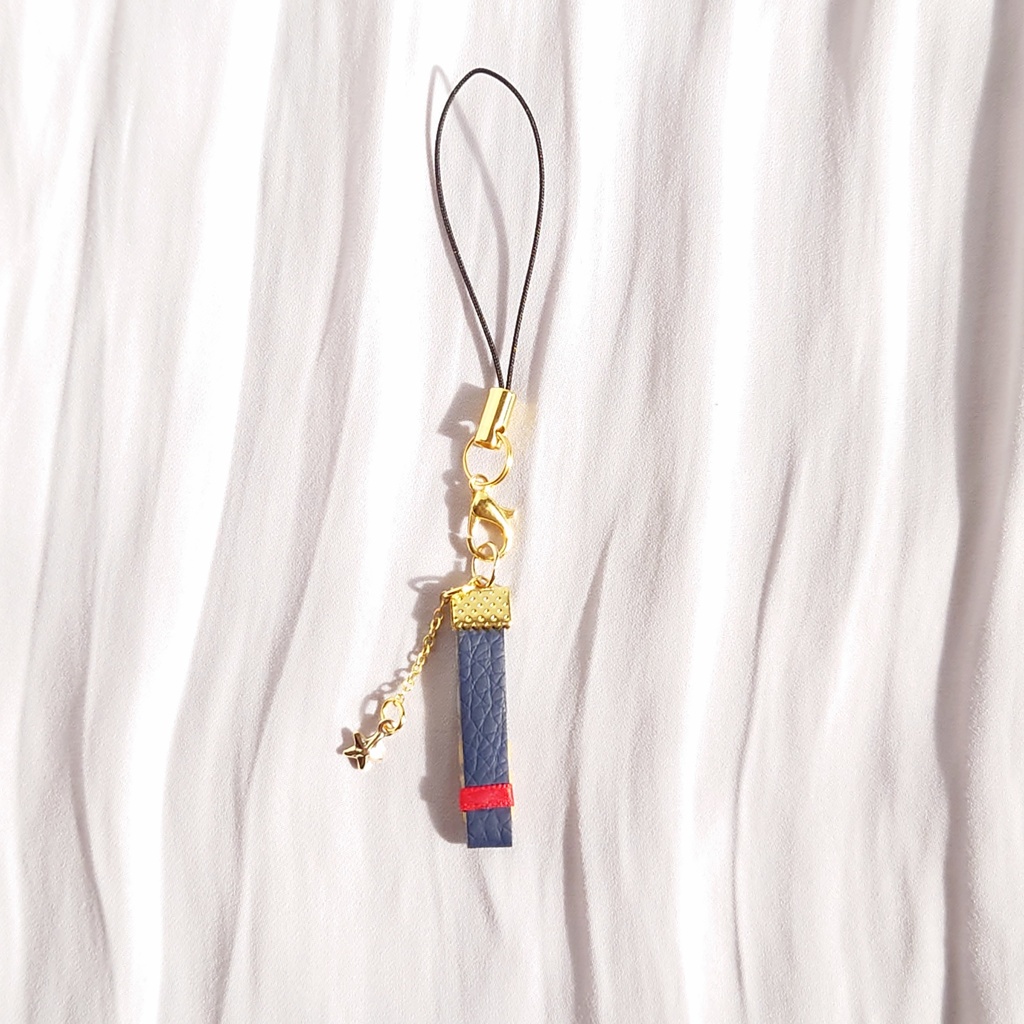 上等兵のフェイクレザーチャーム