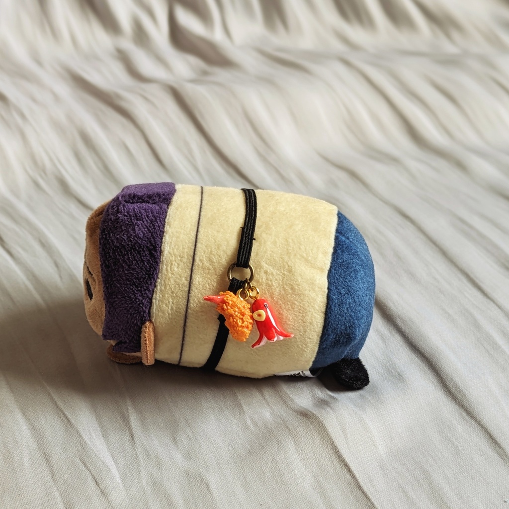 よくばりエビフライとタコさんウインナーのアクセサリー(のるキャラver)