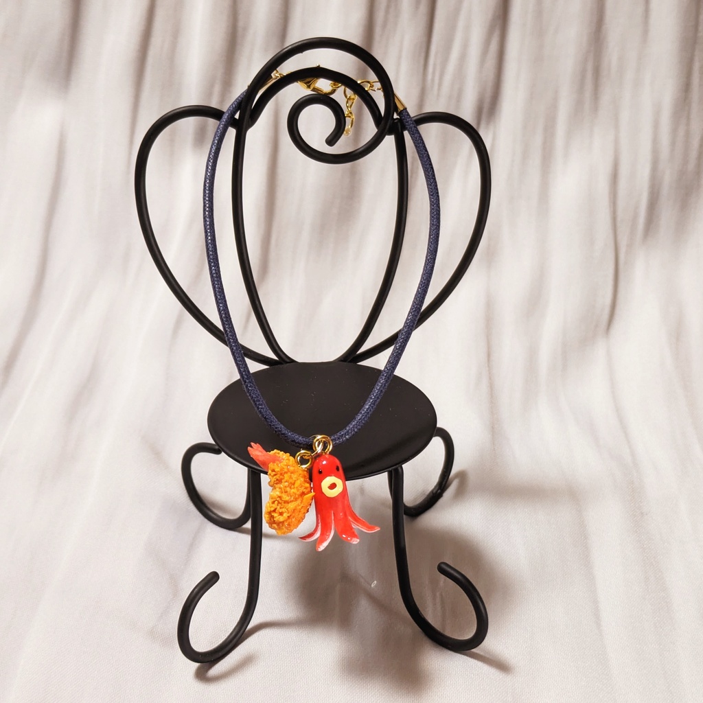 よくばりアクセサリー(🍤🐙、🍙🍤2種類)