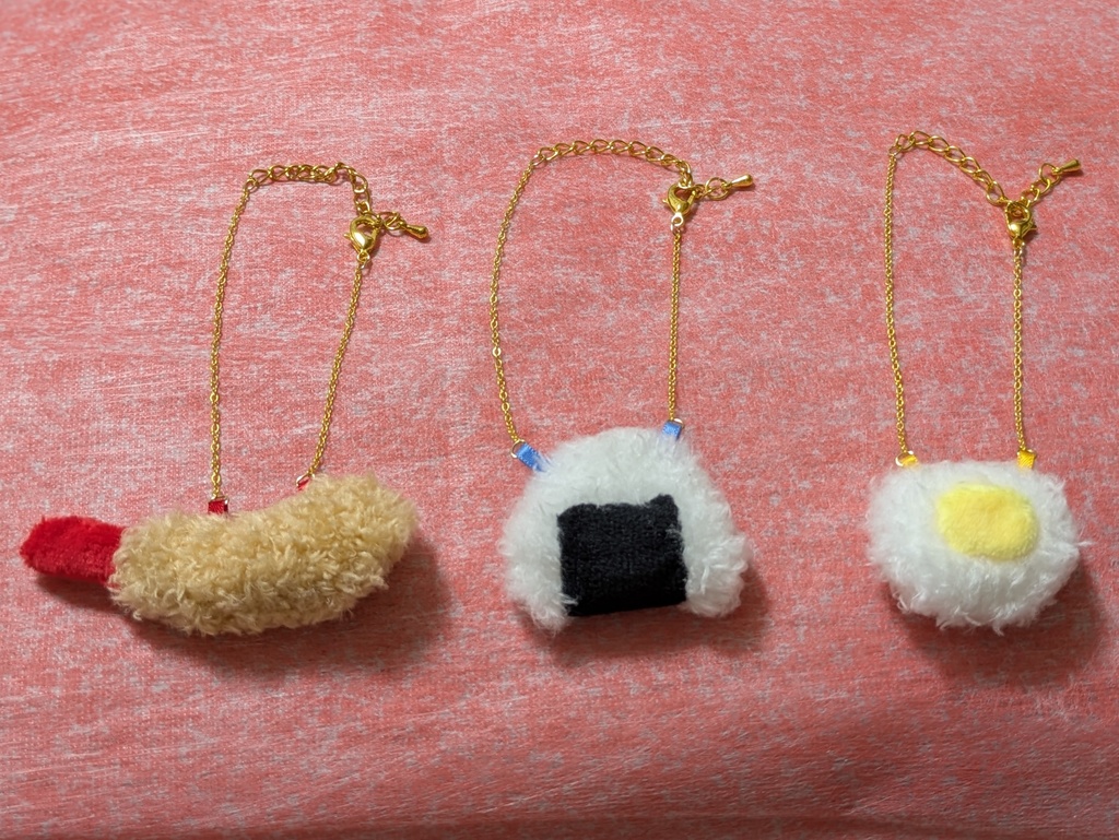 ふわふわオカズポーチ🍙🍤🍳