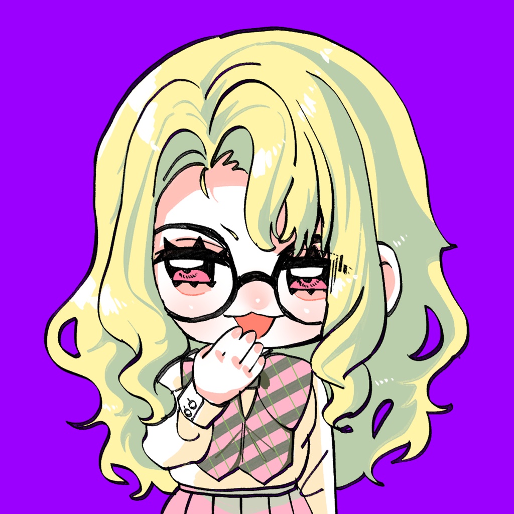 ナホちゃん缶バッジ ホログラム