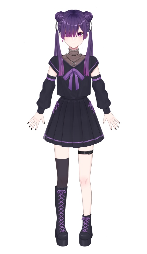 【汎用モデル】闇夜【VtubeStudio対応】