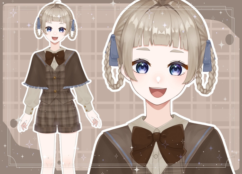 【汎用モデル】森ガール【VtubeStudio対応】