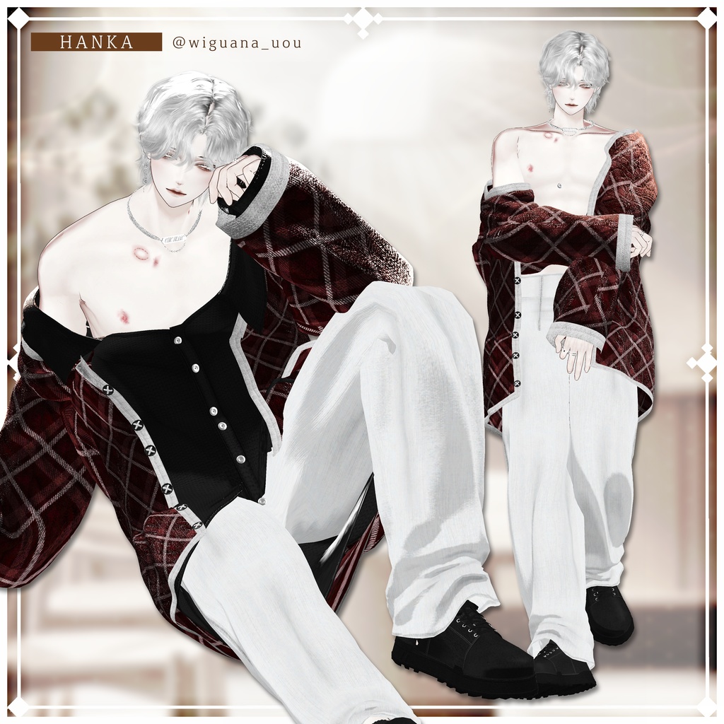 ๐SALE๐ โช๏ธ3AVAโช๏ธ ๐๐๐๐ ๐๐ถ๐๐ / Chic Blanc X Huwamon Collaboration