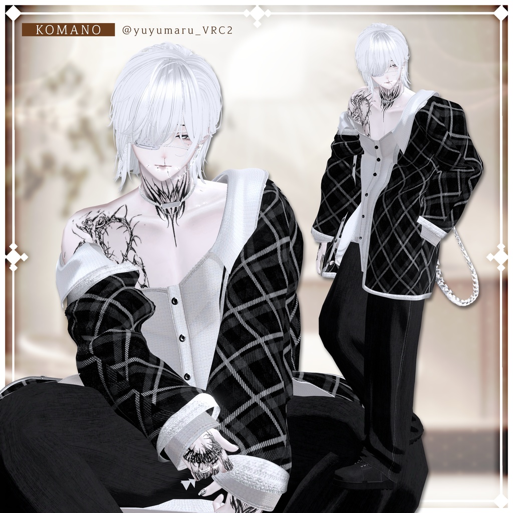 ๐SALE๐ โช๏ธ3AVAโช๏ธ ๐๐๐๐ ๐๐ถ๐๐ / Chic Blanc X Huwamon Collaboration