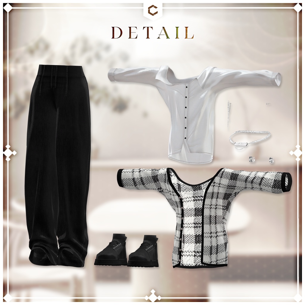 ๐SALE๐ โช๏ธ3AVAโช๏ธ ๐๐๐๐ ๐๐ถ๐๐ / Chic Blanc X Huwamon Collaboration