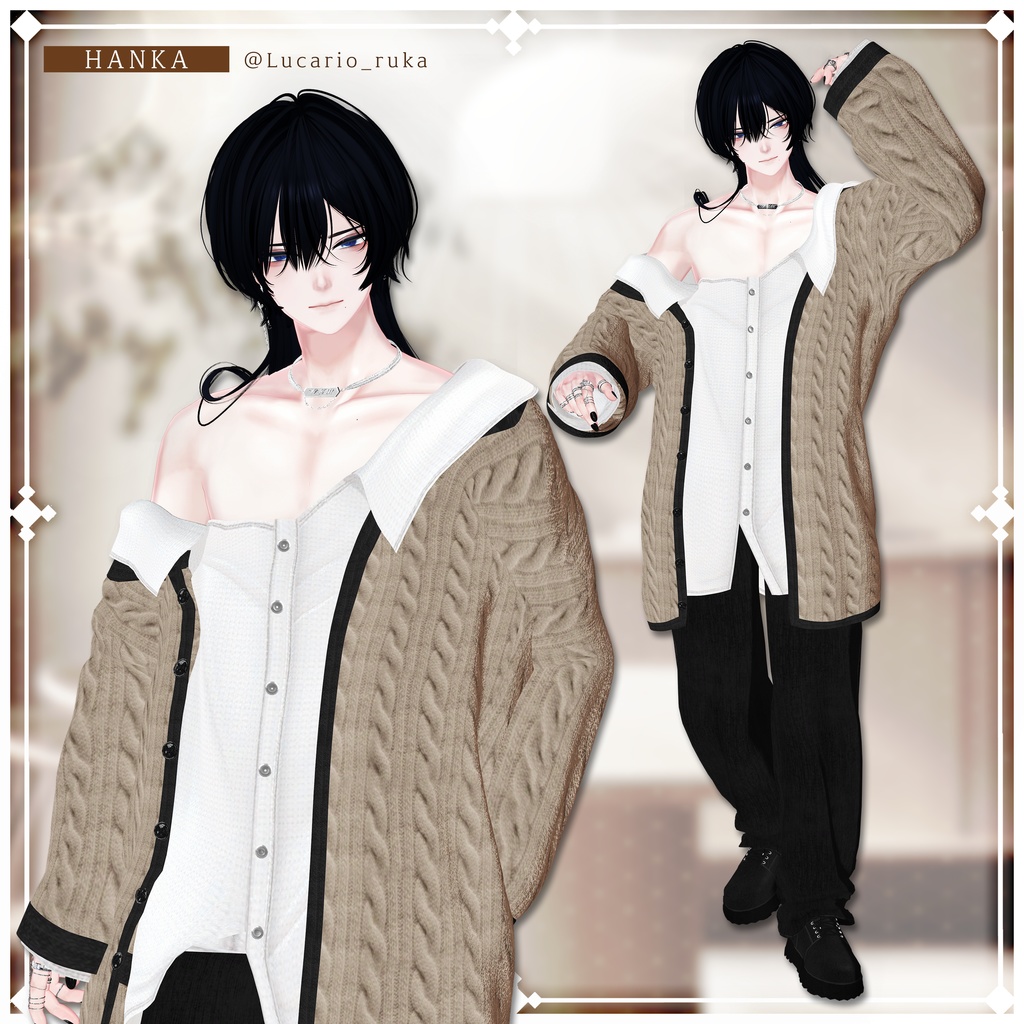 ๐SALE๐ โช๏ธ3AVAโช๏ธ ๐๐๐๐ ๐๐ถ๐๐ / Chic Blanc X Huwamon Collaboration