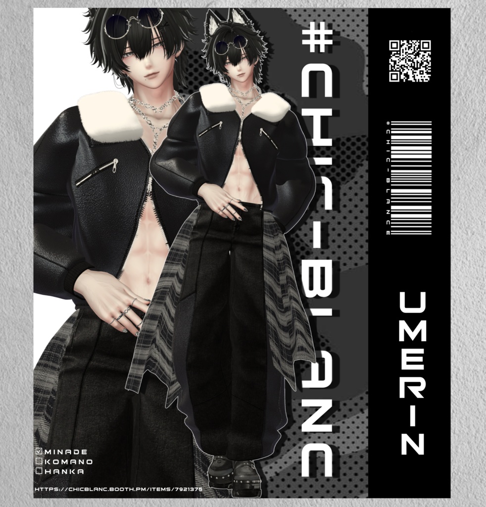 โช๏ธ3AVAโช๏ธ ๐๐ถ๐๐ ๐ฏ๐๐๐
๐๐ถ๐๐พ๐๐ / Chic Blanc X Oore Collaboration