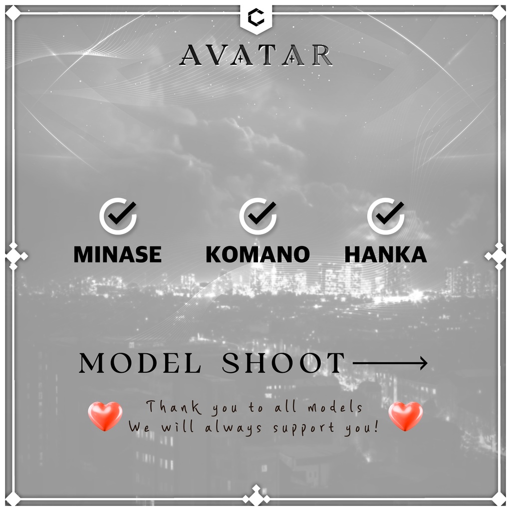 โช๏ธ3AVAโช๏ธ ๐๐ถ๐๐ ๐ฏ๐๐๐
๐๐ถ๐๐พ๐๐ / Chic Blanc X Oore Collaboration