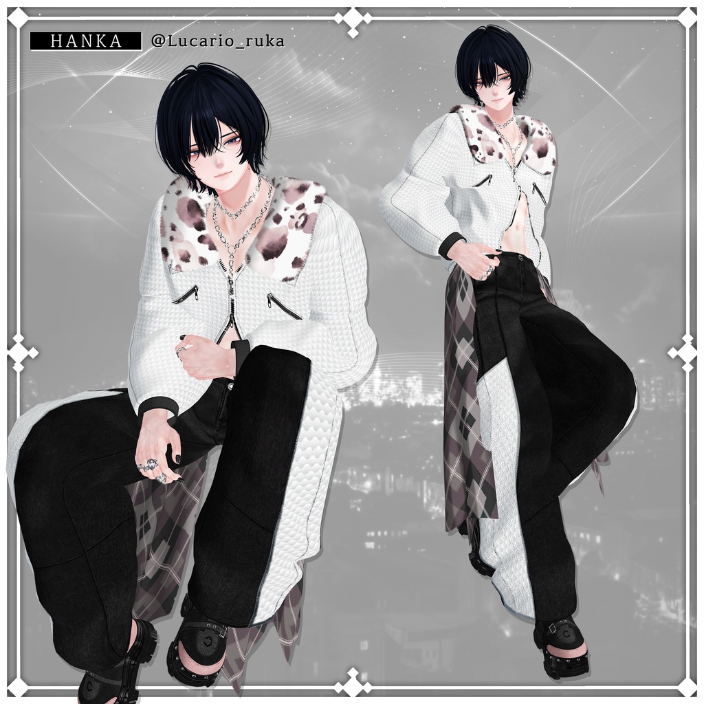 โช๏ธ3AVAโช๏ธ ๐๐ถ๐๐ ๐ฏ๐๐๐
๐๐ถ๐๐พ๐๐ / Chic Blanc X Oore Collaboration