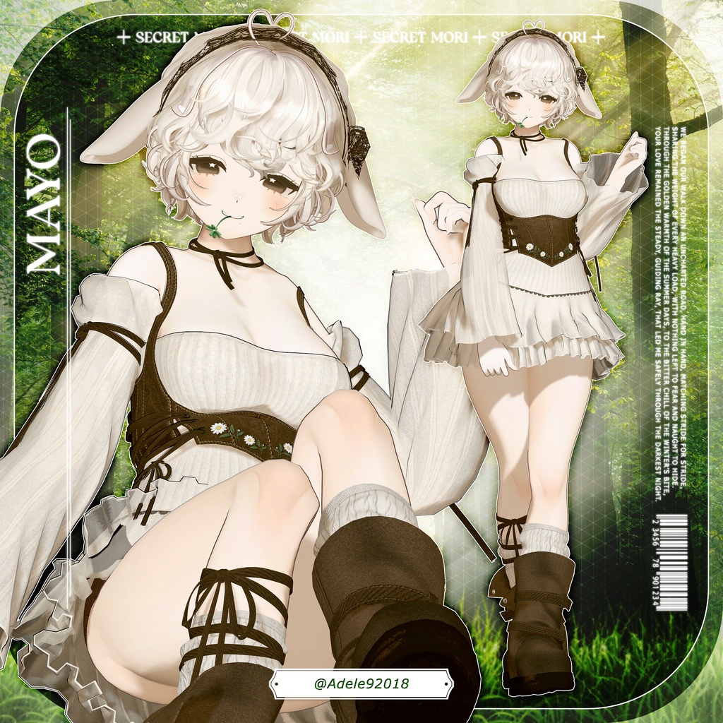 ðSALEð âªïž8AVAâªïž ð¢ð®ð¬ð»ð®ðœ ððžð»ð² / Chic Blanc X My bunnie Collaboration