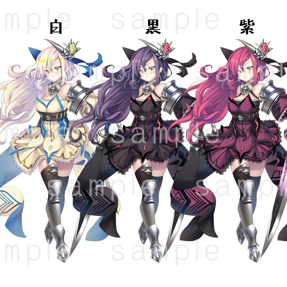 【立ち絵素材】騎士風女子