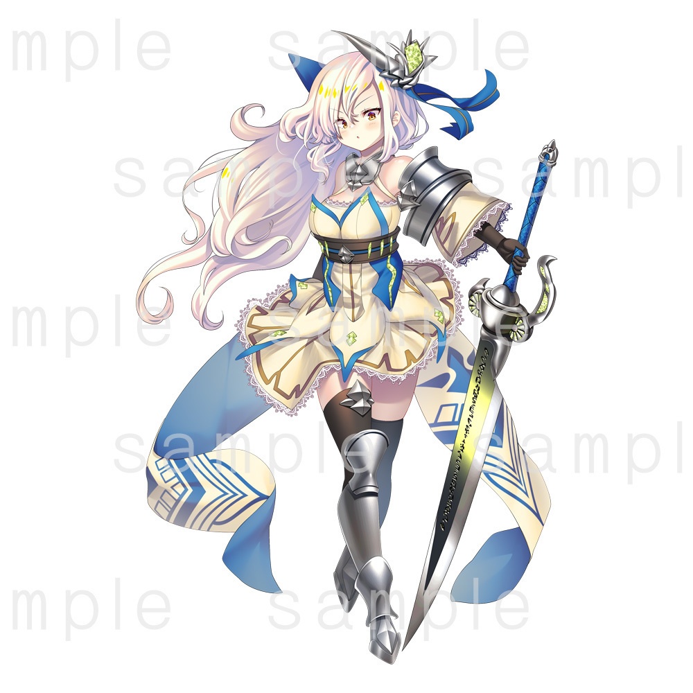 【立ち絵素材】騎士風女子