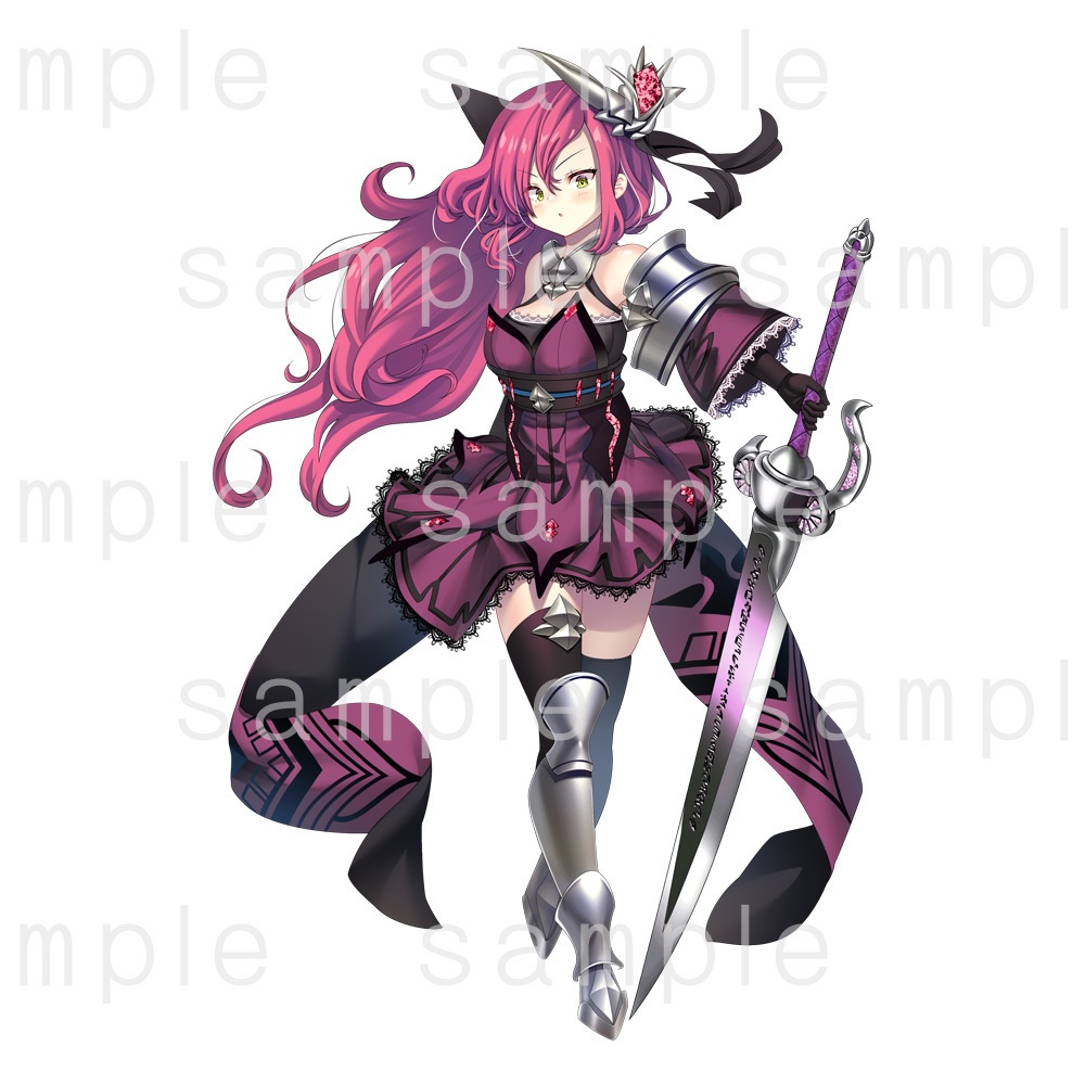 【立ち絵素材】騎士風女子