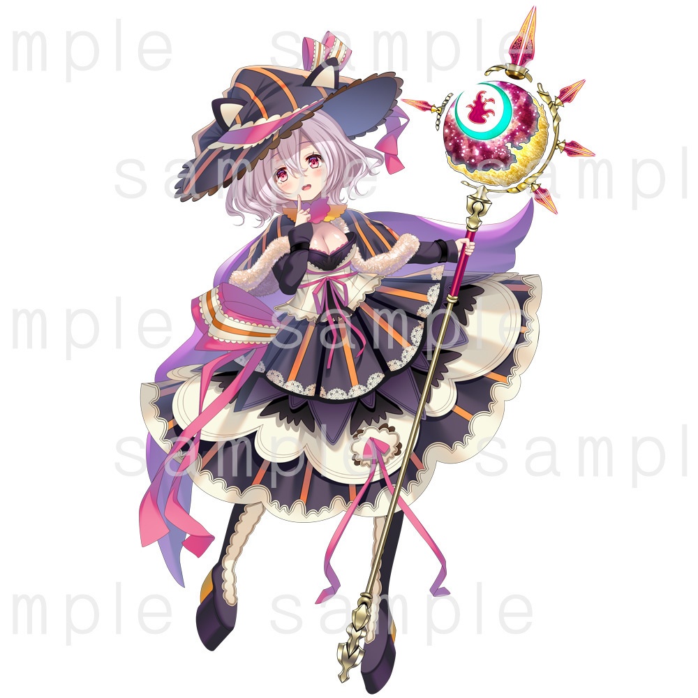 【立ち絵素材】魔法使い風女子