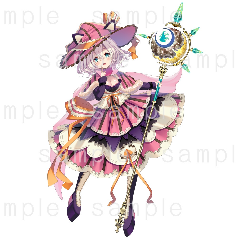 【立ち絵素材】魔法使い風女子