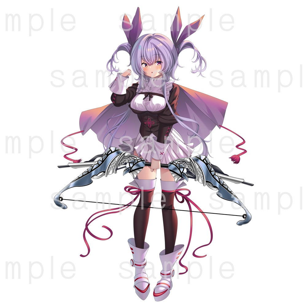 【立ち絵素材】アーチャー風女子