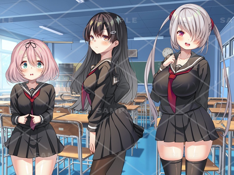 【立ち絵素材】セーラー女子